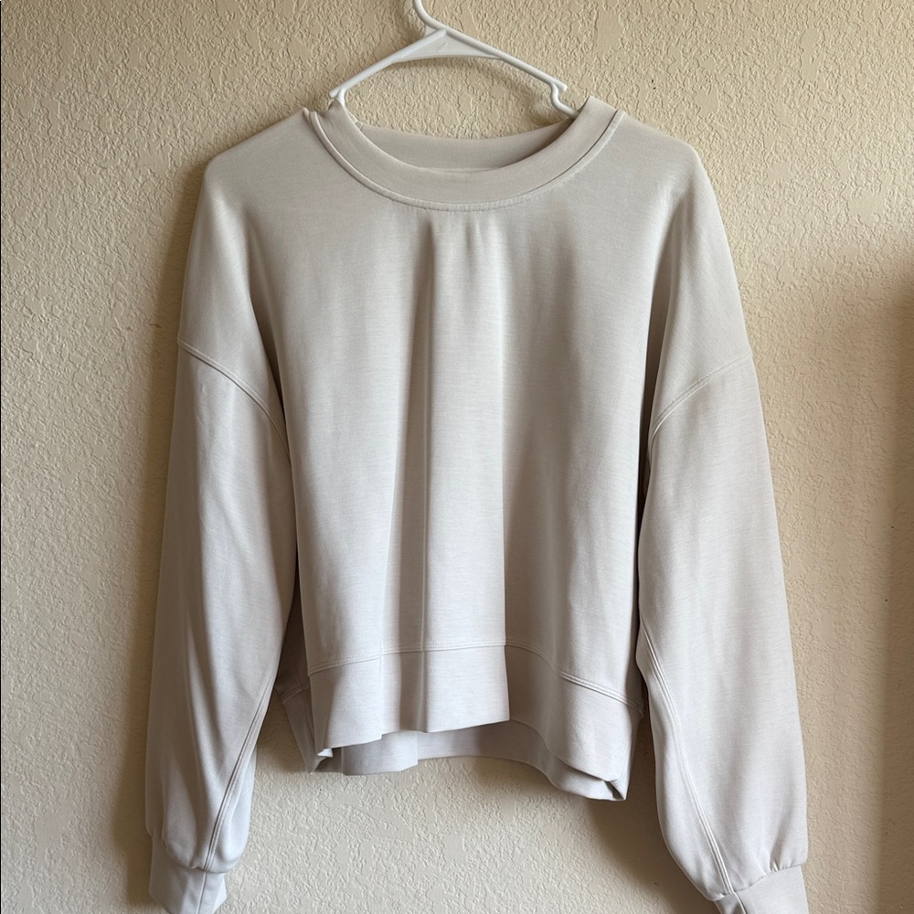 Lululemon Softstreme Oversized Cropped Crew